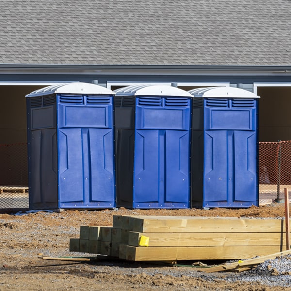 are there any additional fees associated with portable toilet delivery and pickup in Hudson PA